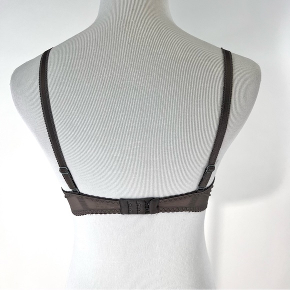 Kinga Pink & Brown Push-Up Bra 32C - Picture 4 of 8